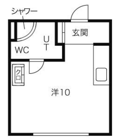 手稲駅 徒歩27分 2階の物件間取画像